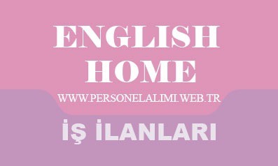 English Home iş ilanları
