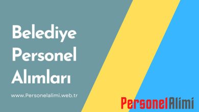 Belediye Personel Alimi